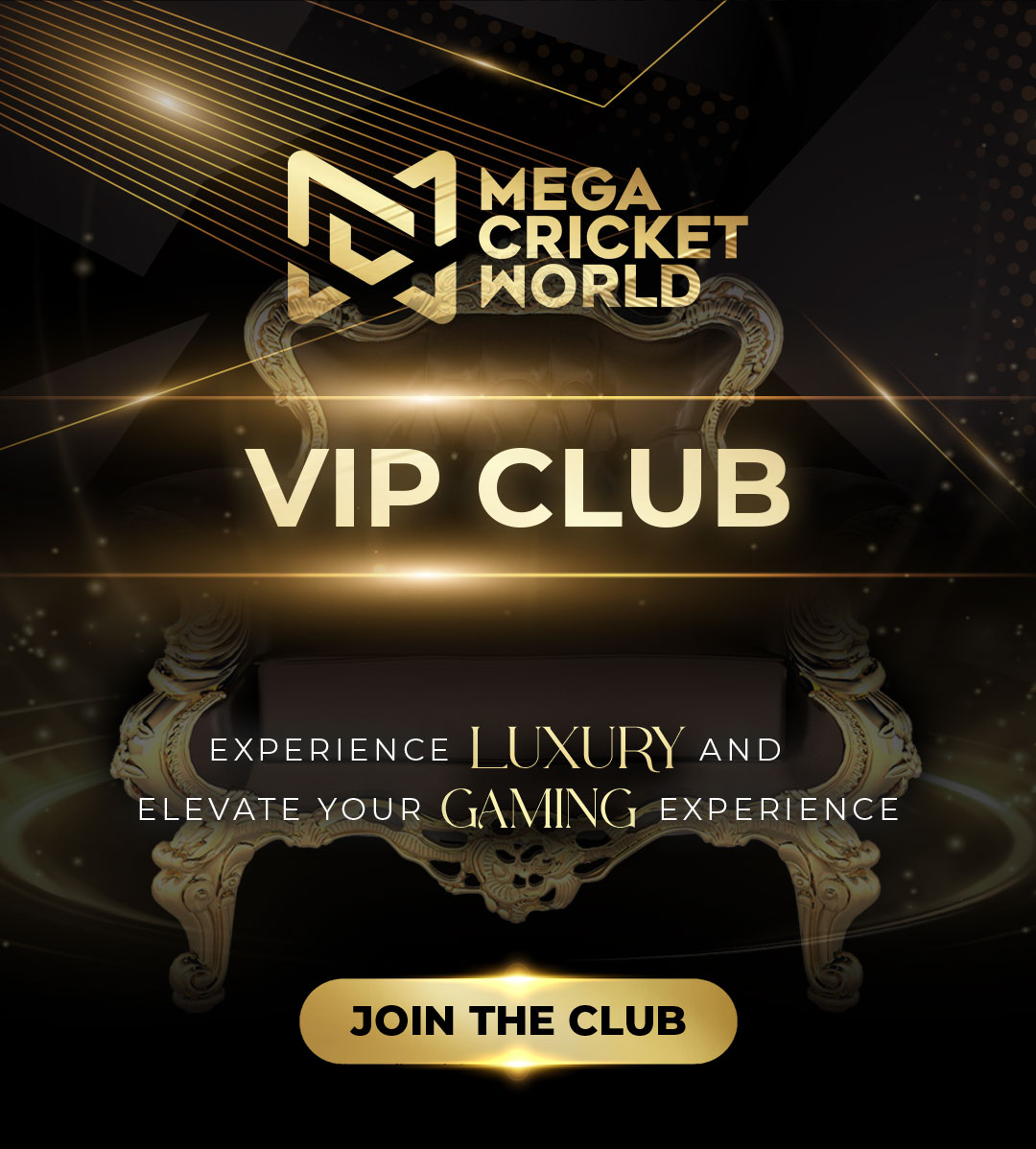 VIP Privileges at Mega Cricket World VIP Privileges at Mega Cricket World
